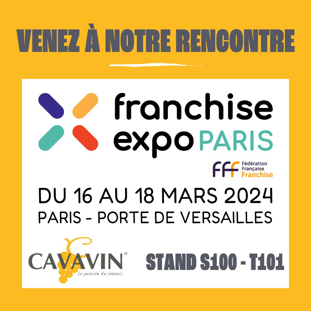 CAVAVIN AU SALON DE LA FRANCHISE